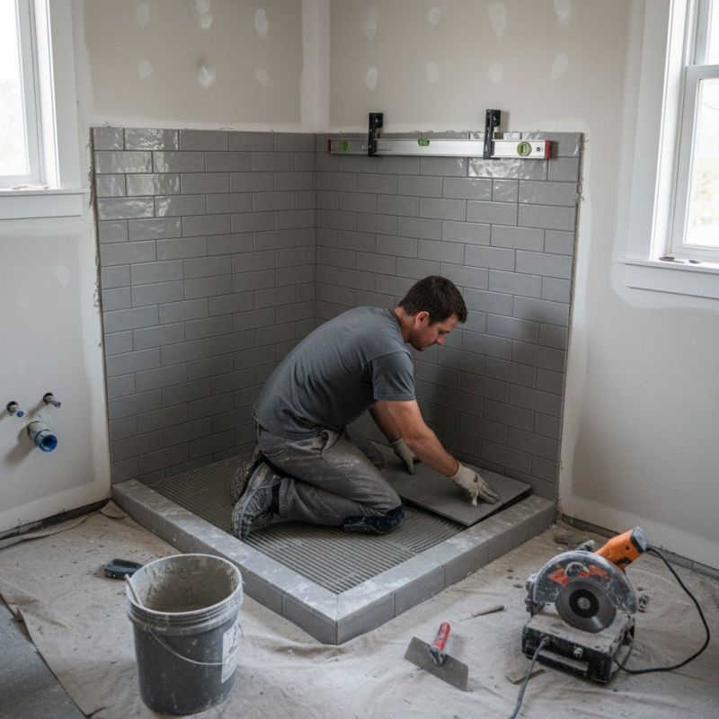 Shower Floor Tiling in Denver, CO