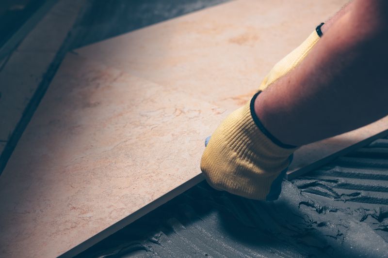 Entryway Tile Installation