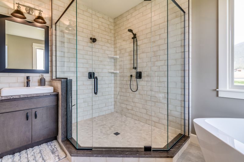 Finished Tile Shower Design